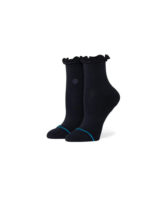 Ruffle Icon Quarter - Black
