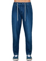 Denim Joggers - One Color