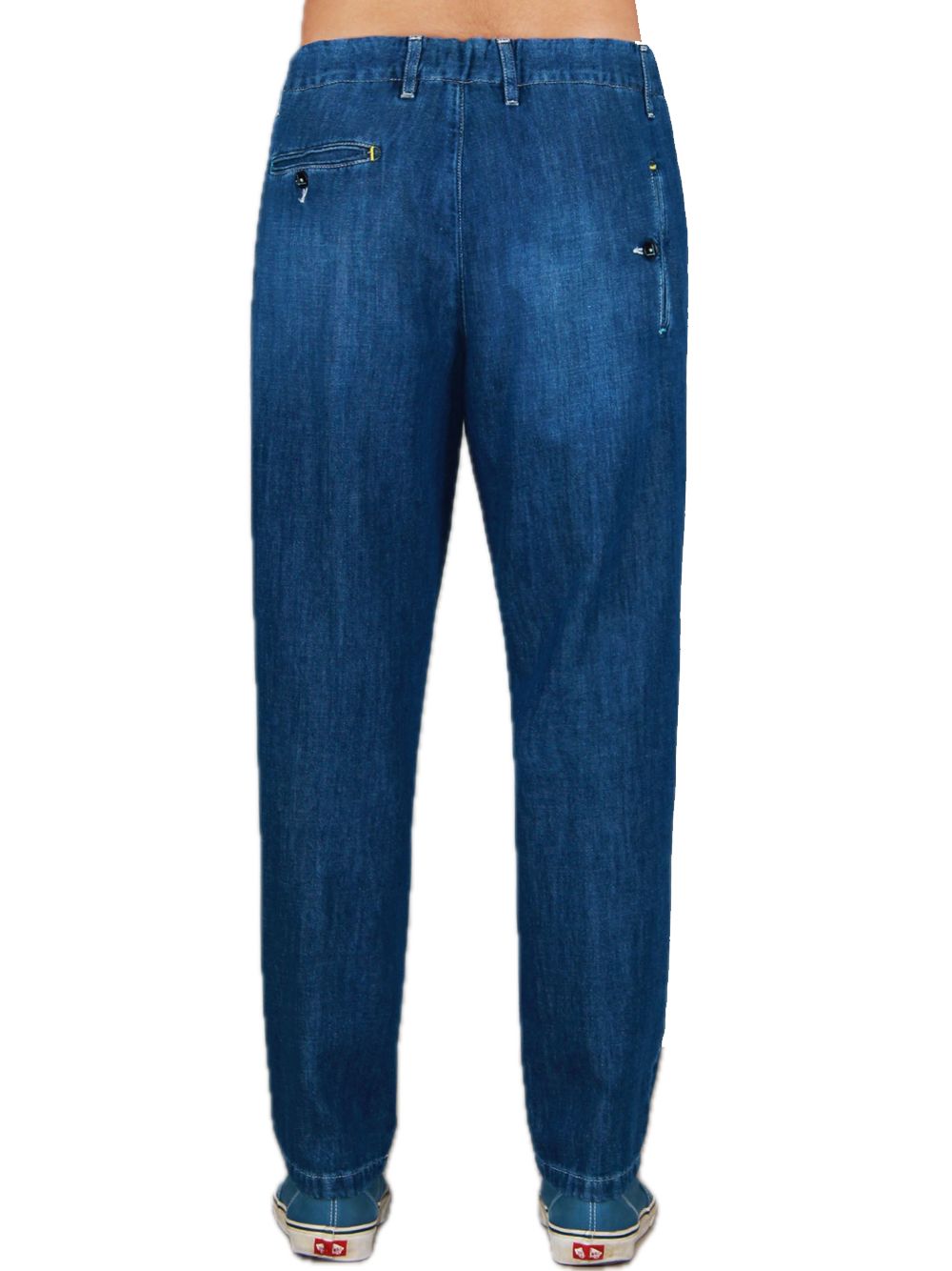 Denim Joggers - One Color — 2
