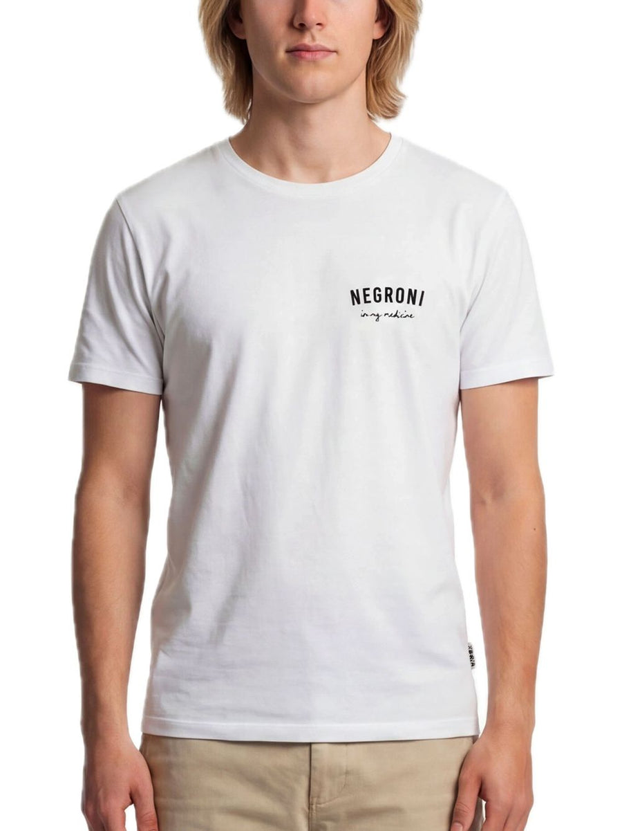 Negroni Embroidery T-Shirt - White
