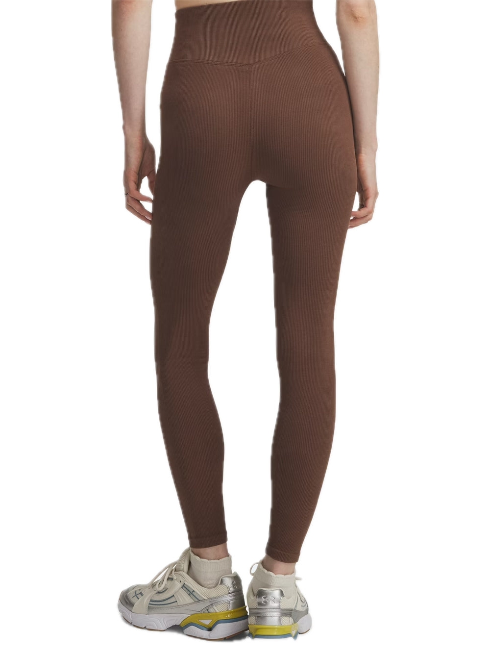 Seamless Cotton Legging - Brown — 2
