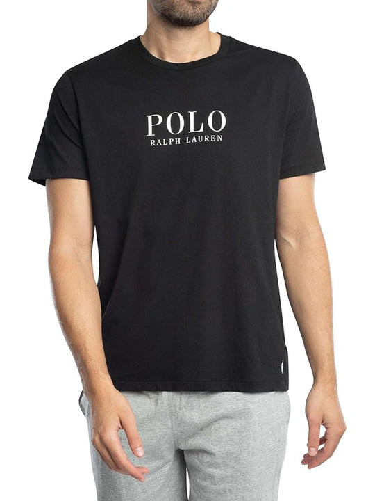 S/S Crew Sleep Top - Black