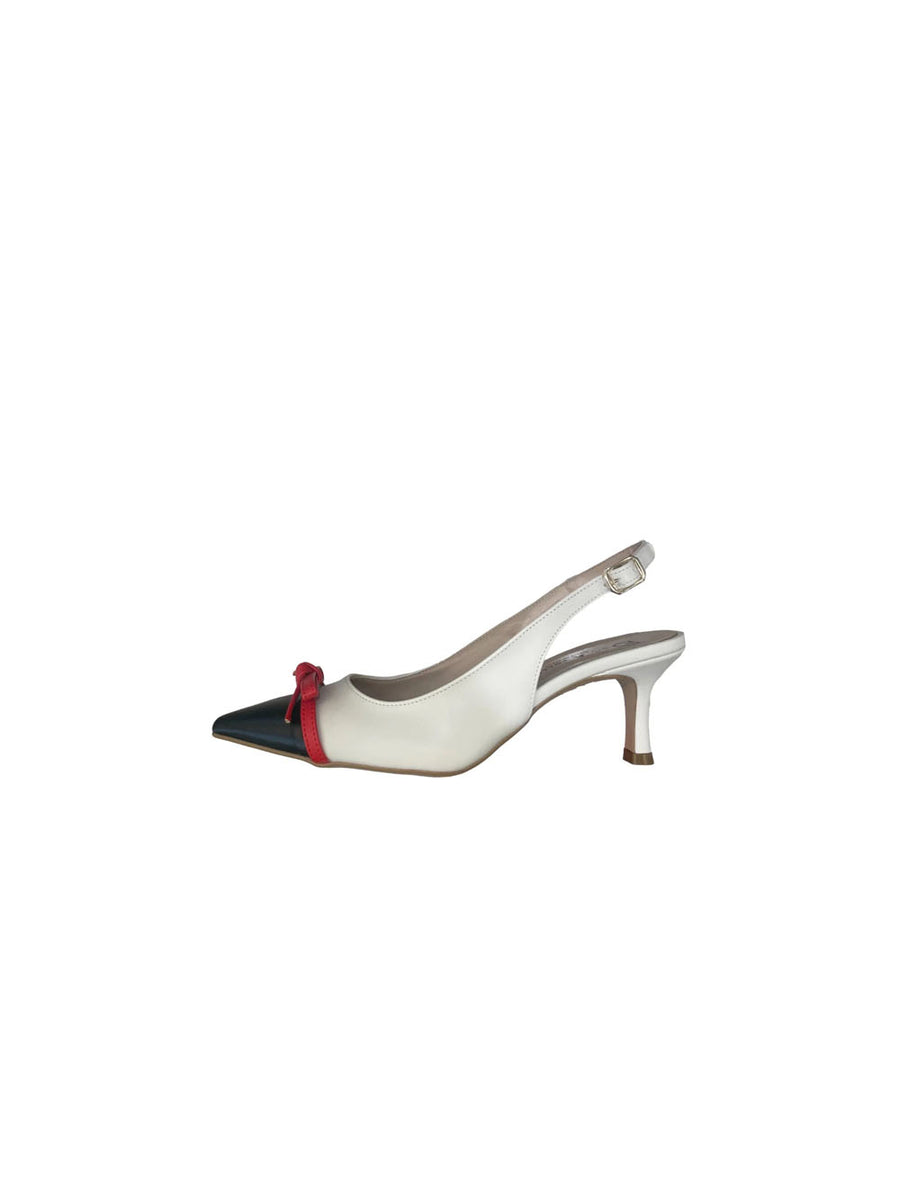 Liz Slingback - Panna Nero Rosso — 2