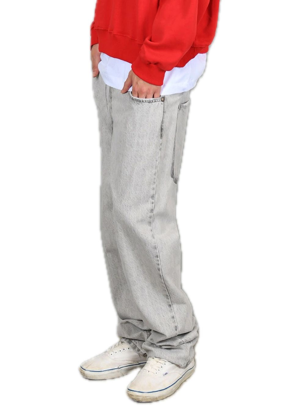 Regular Fit Jeans - Grey One Color — 2
