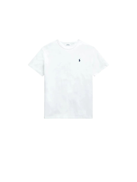 S/s Crew Top - White
