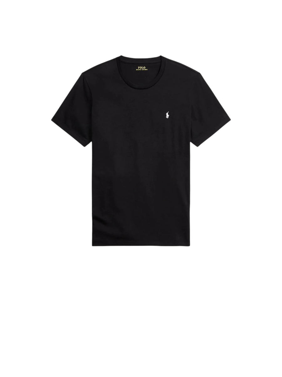 S/s Crew Top - Black