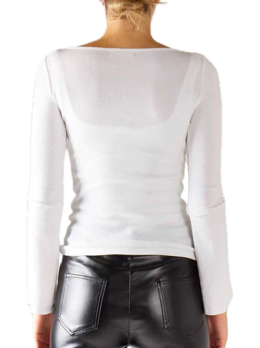 Top da donna - Bianco — 2