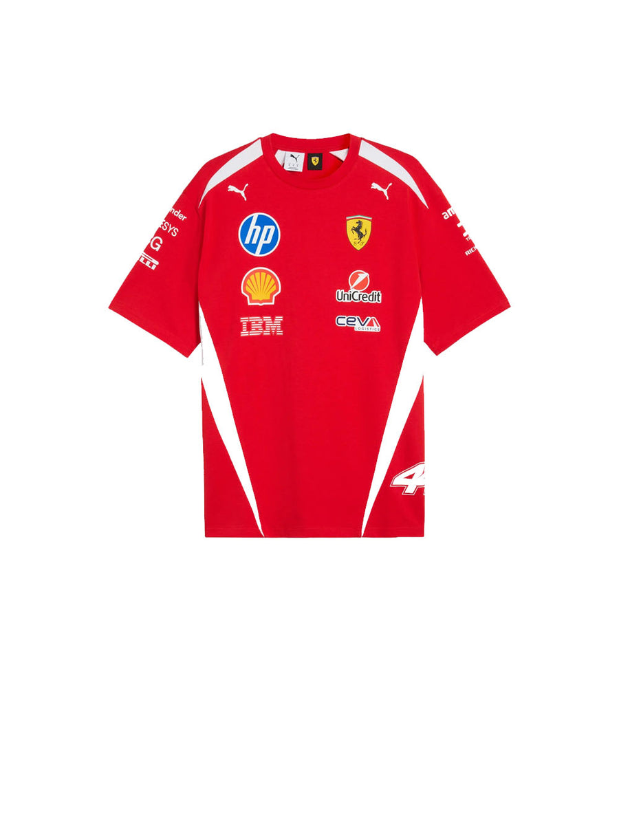 Sf Replica Drivers Auth Tee Hamilton - Puma Red