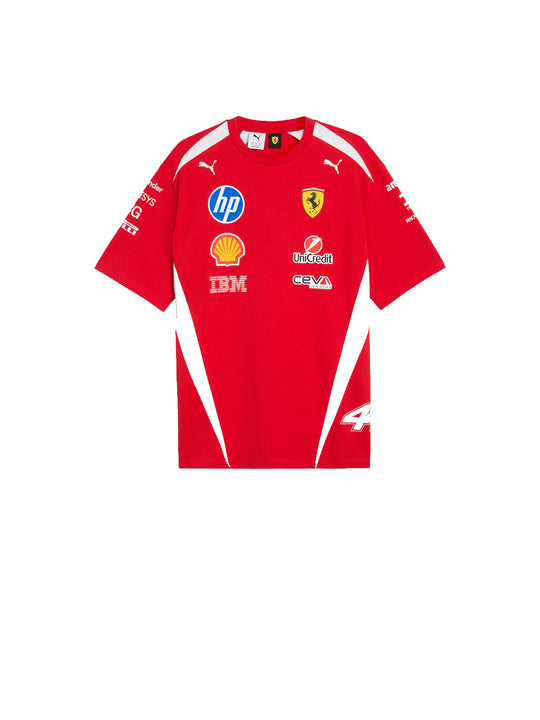 Sf Replica Drivers Auth Tee Hamilton - Puma Red