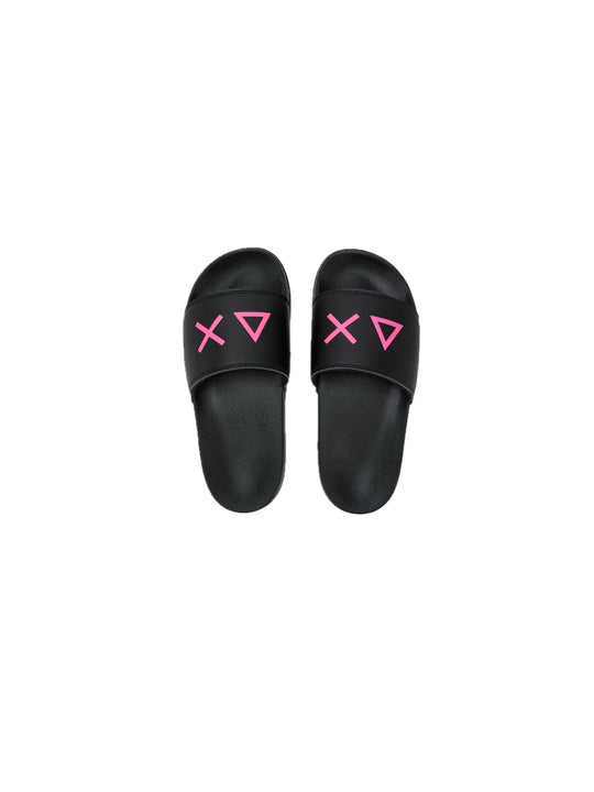 Slippers Logo - Nero