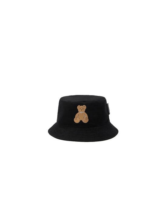 Bear Bucket Beanie - Black