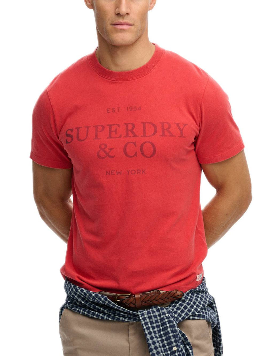 1954 Company Relaxed Tee - Base Red