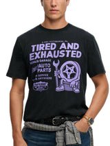 Local Business Loose Tee - Jet Black