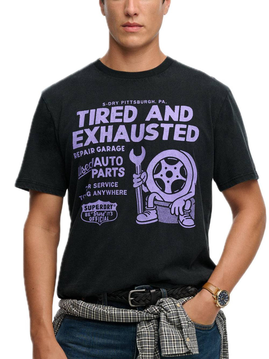 Local Business Loose Tee - Jet Black