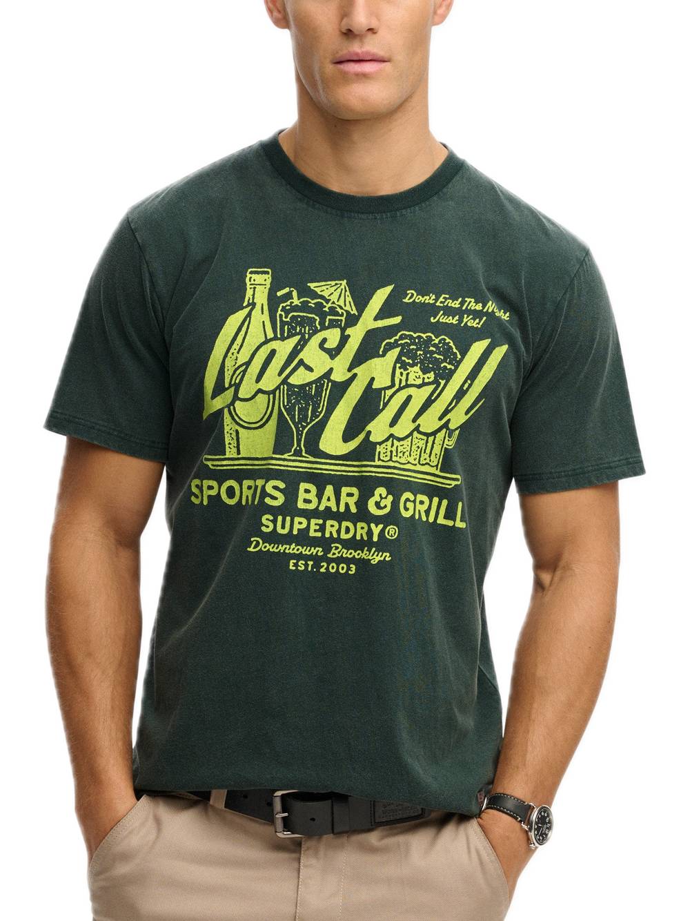 Local Business Loose Tee - Enamel Green — 1