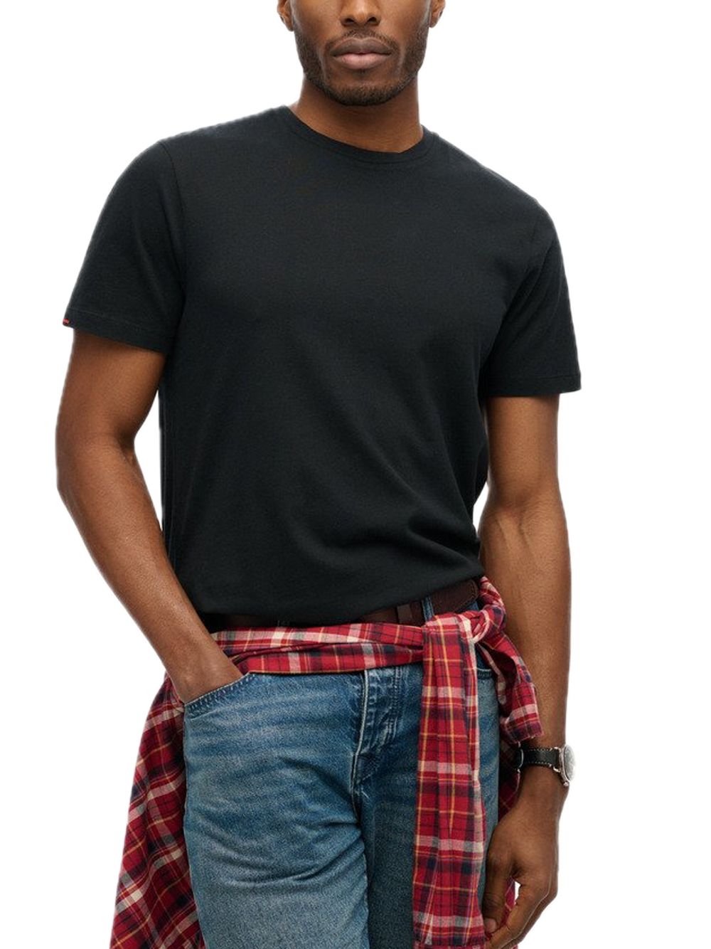 Classic Essential Tee - Jet Black — 1
