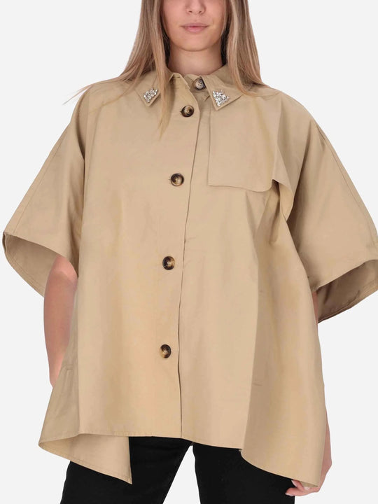 Poncho Trench - Sabbia