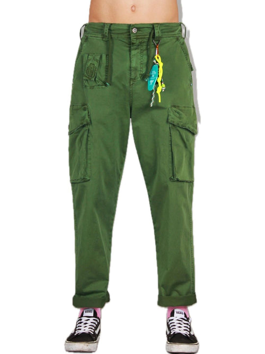 Pantalone Cargo Destroy - Verde