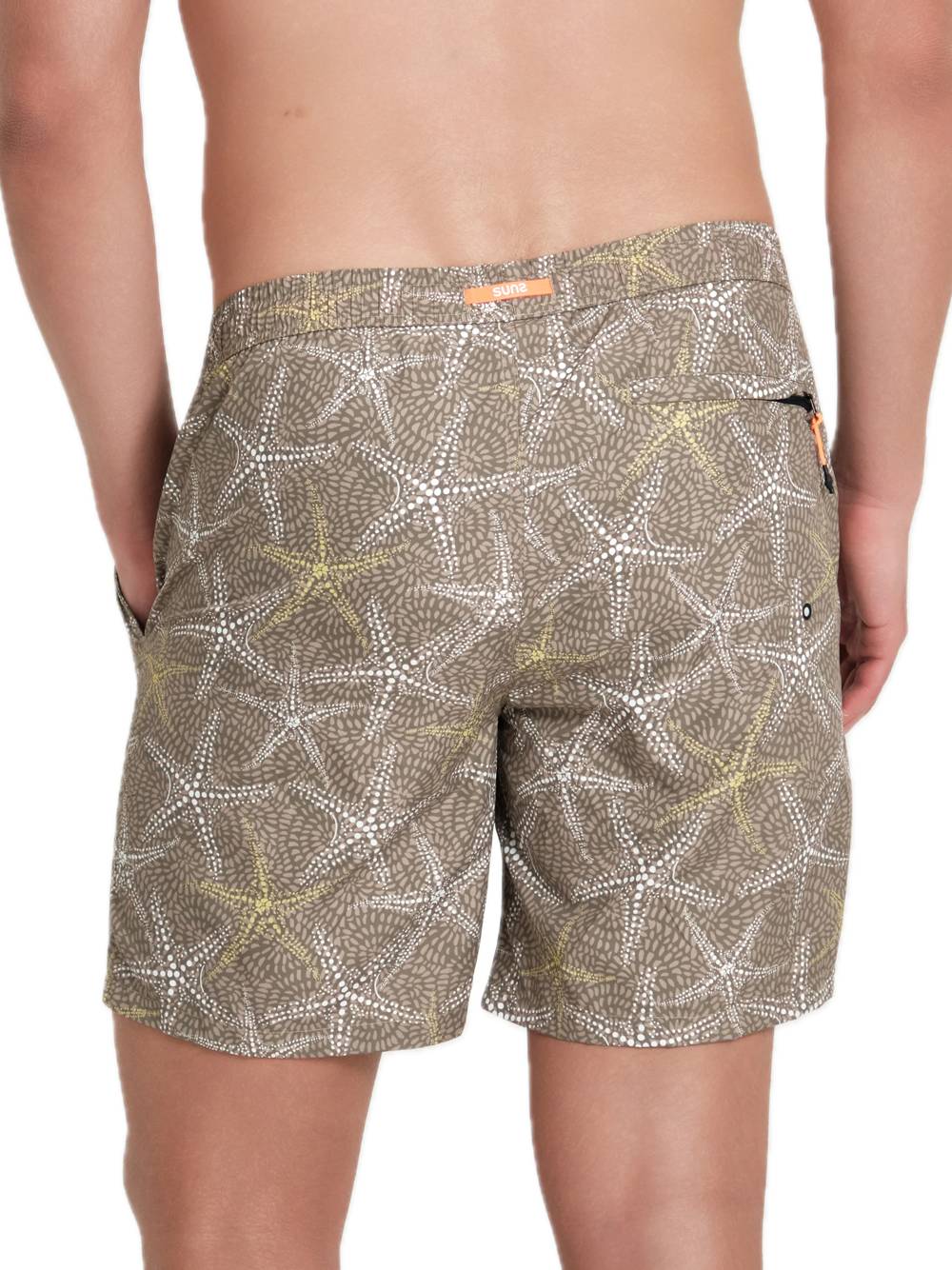 Capri Long Boxer Pocket - Marina Beige — 2