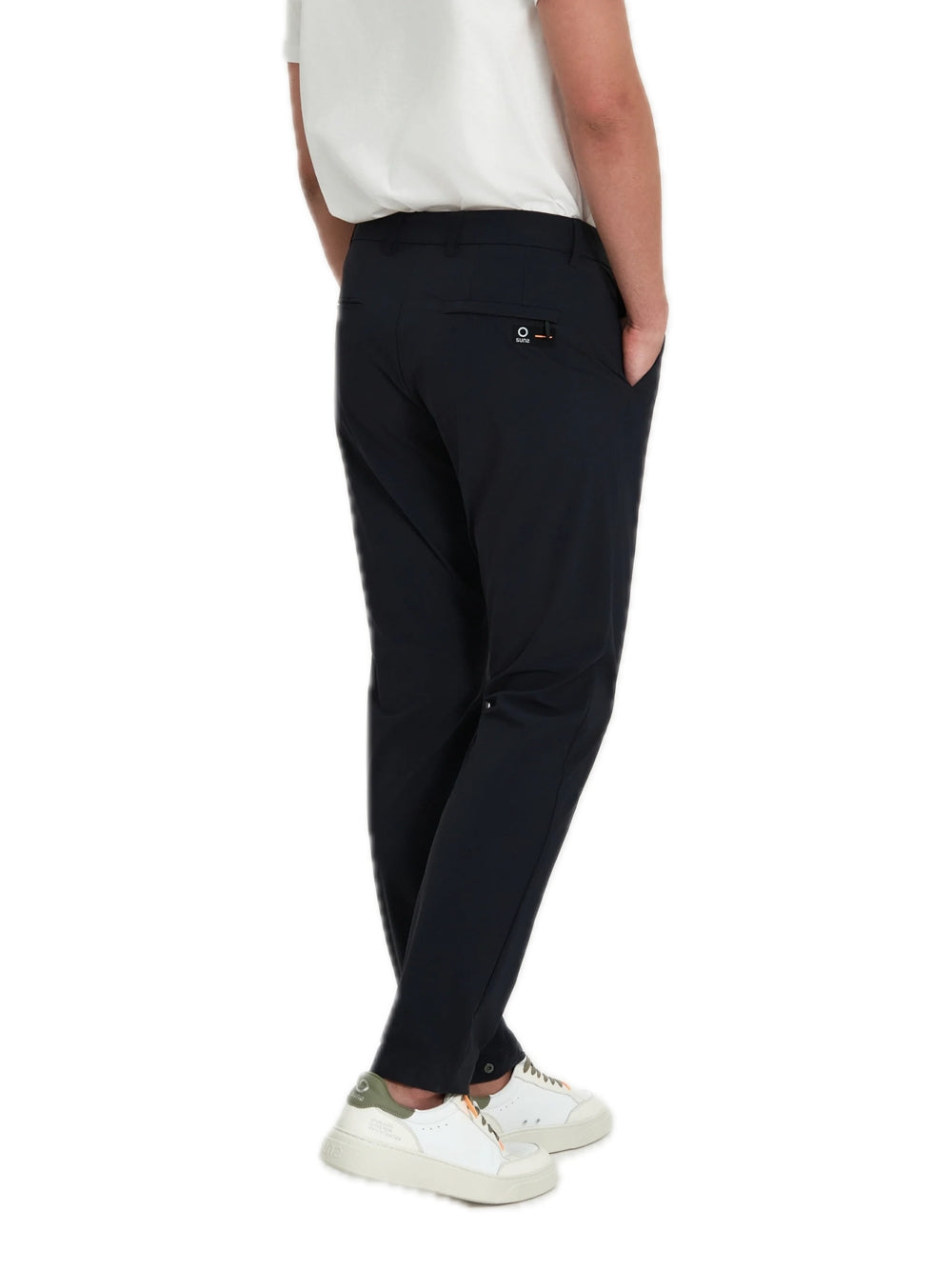 Pantalone Day Tek In Tessuto Tecnico Stretch - Dark Blue — 3