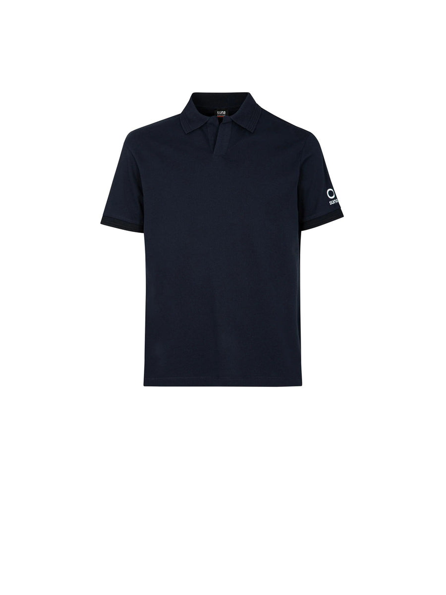 Polo Federico Label - Dark Blue