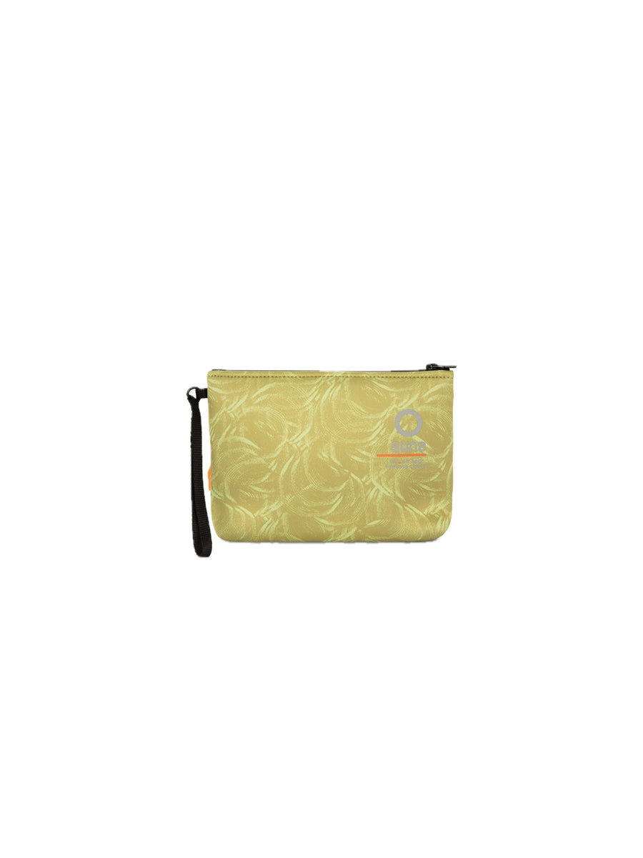 Printed Pouch - Abstract Ochre