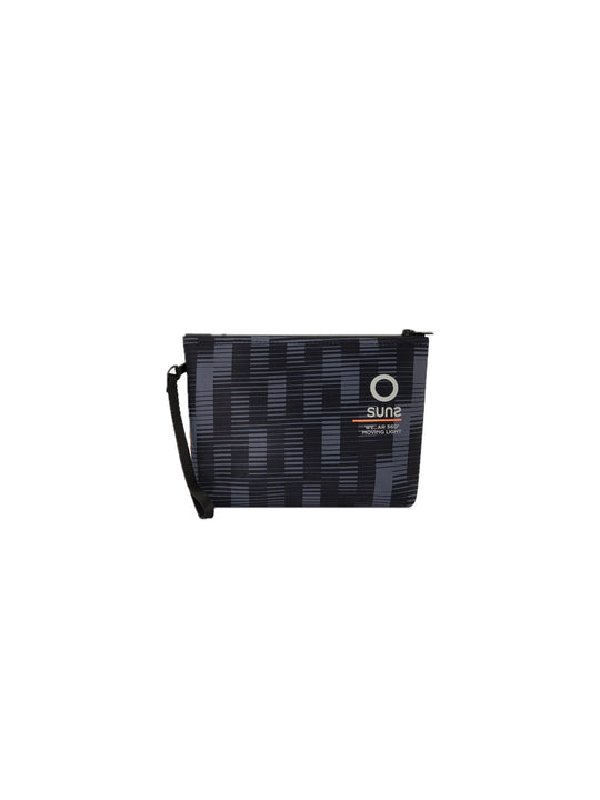 Pochette Print - Barcode Black