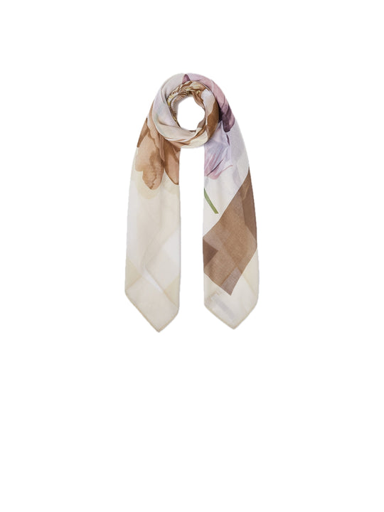 ECS Foulard Maxif Flower - White Cream