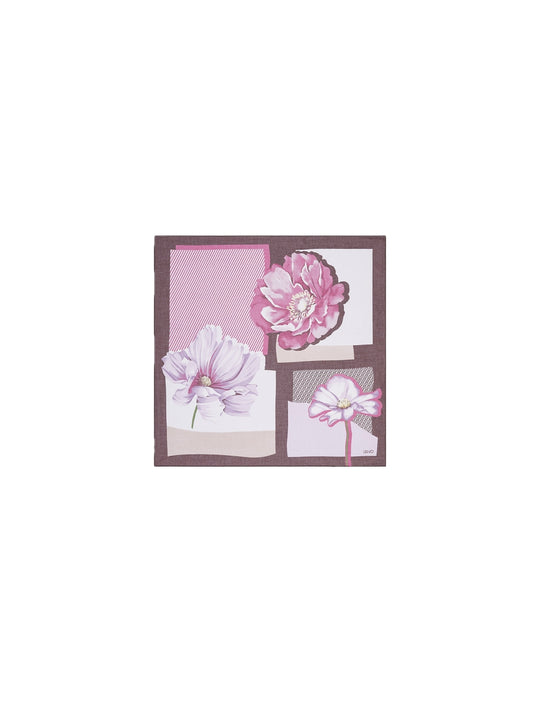 ECS Foulard Maxif Flower - Cranberry