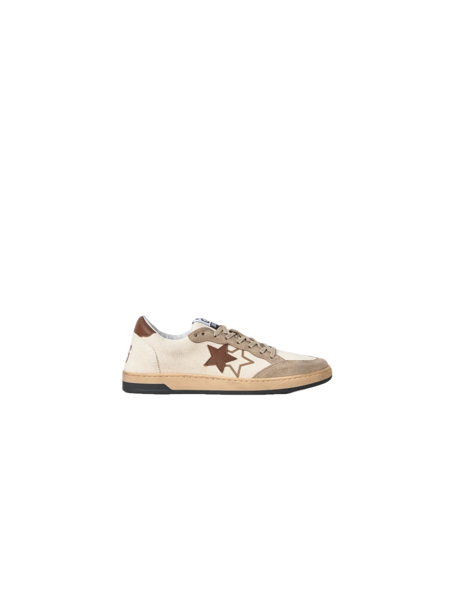 Sneakers Week Star - Beige/Marrone