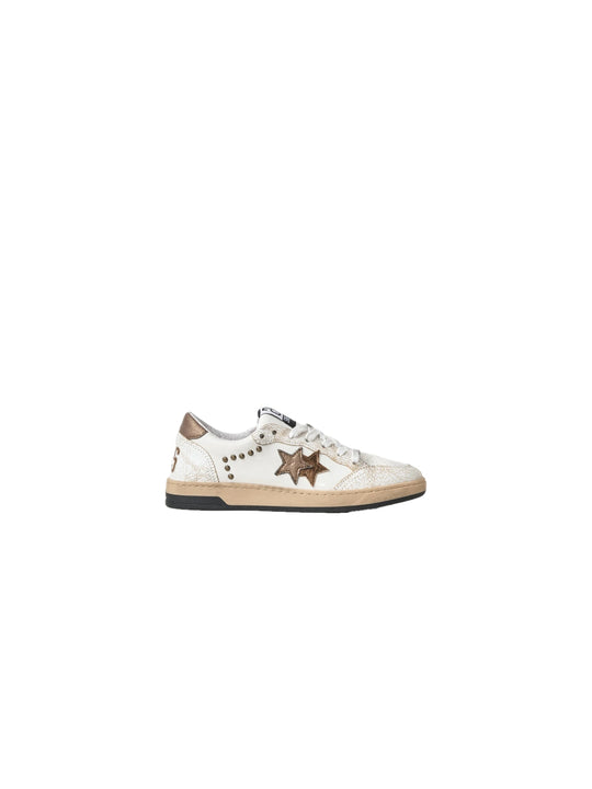 Sneakers Week Star - Bianco/Marrone