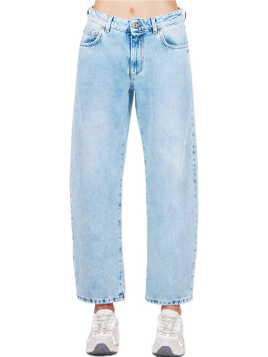 Jeans Baggy Lav. Chiaro - Colore Unico