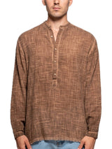 Casacca Camicia Kaftano - Cacao