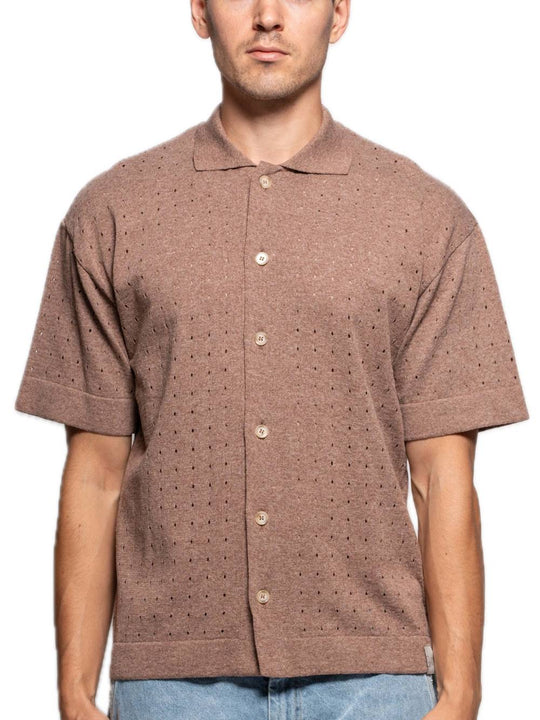 Camicia M/M Fori - Tabacco