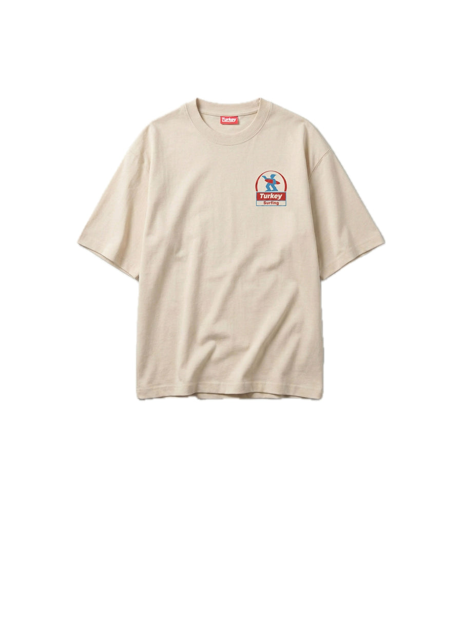 Surfing Tee - Beige