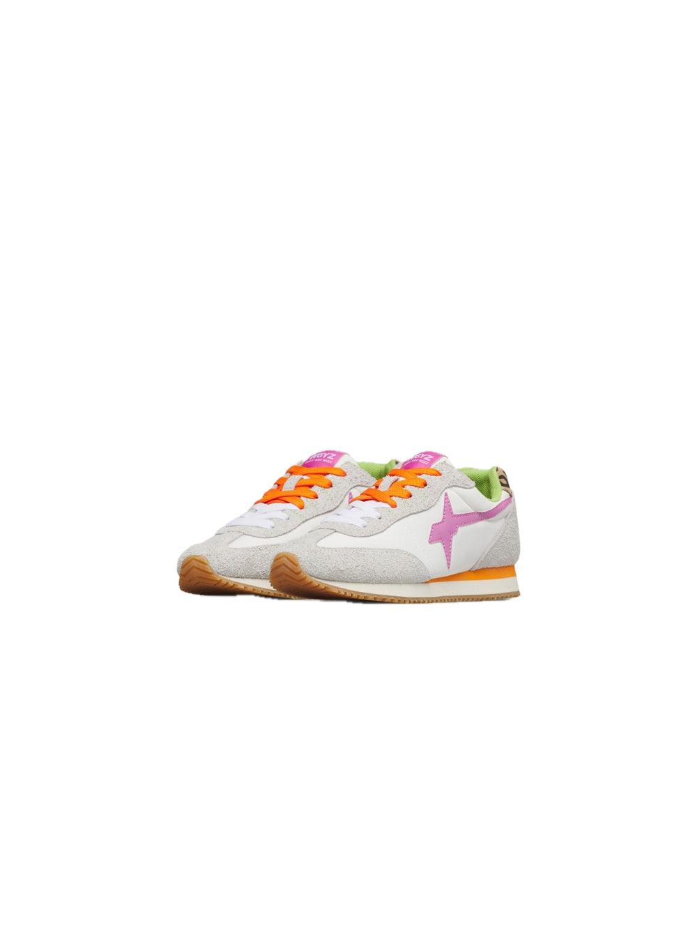 Samoa Uni - Suede St Nylon Jewel - Sky White Fuchsia — 2