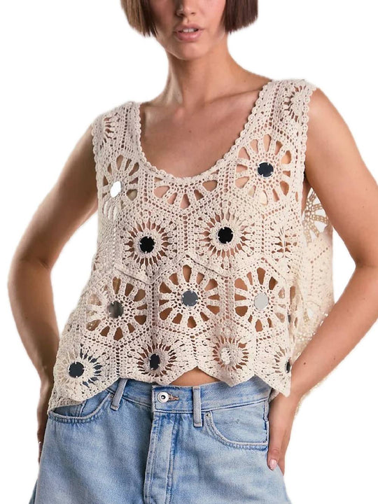 Ladies Top - Beige