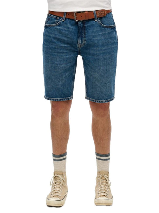 Vintage Straight Short - Buck Blue