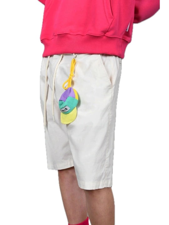 Bermuda Pantalaccio Misto Lino - Latte