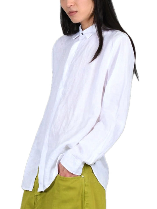 Camicia Lino - Bianco