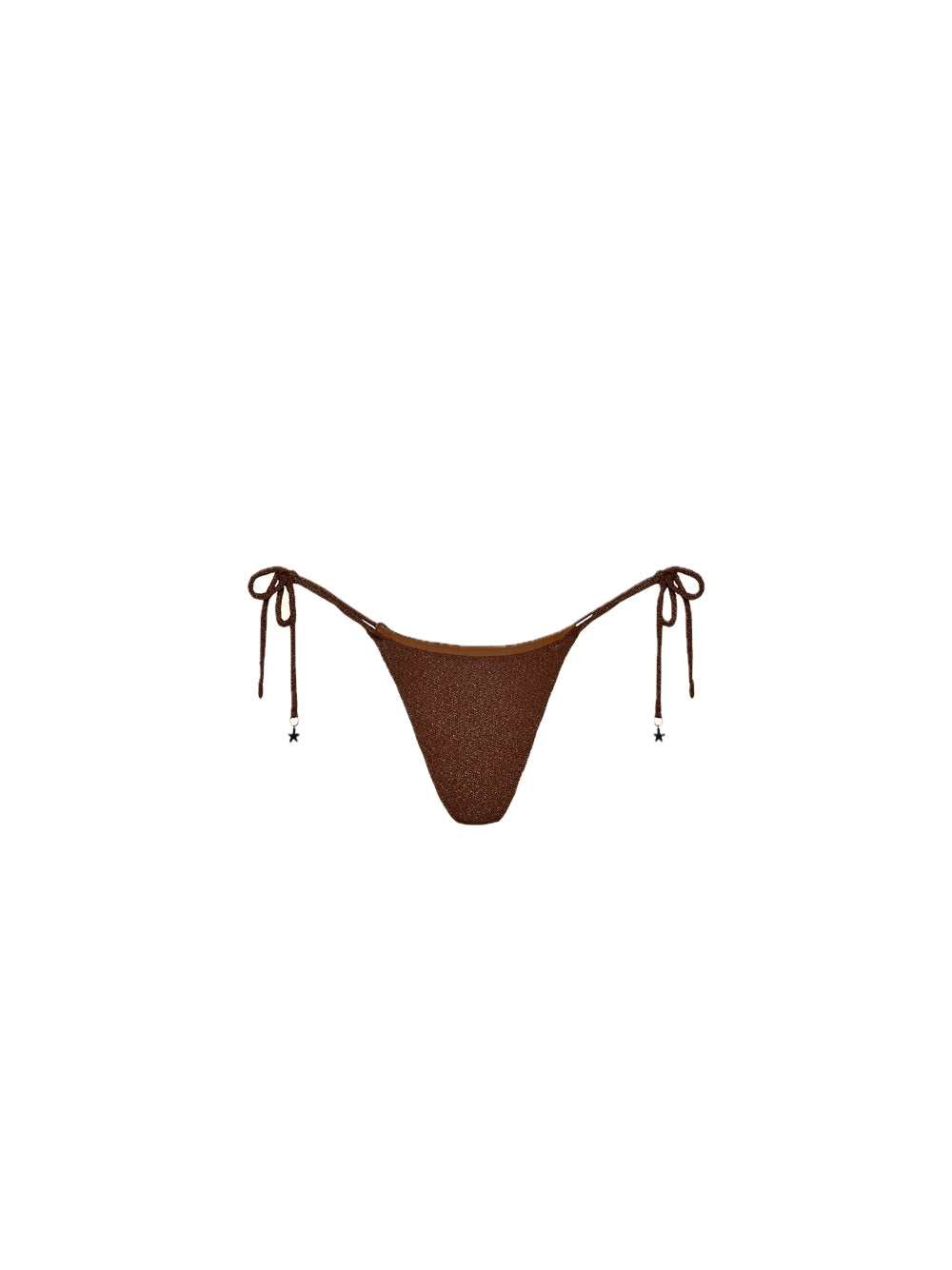 Adjustable Thong - Brown — 2