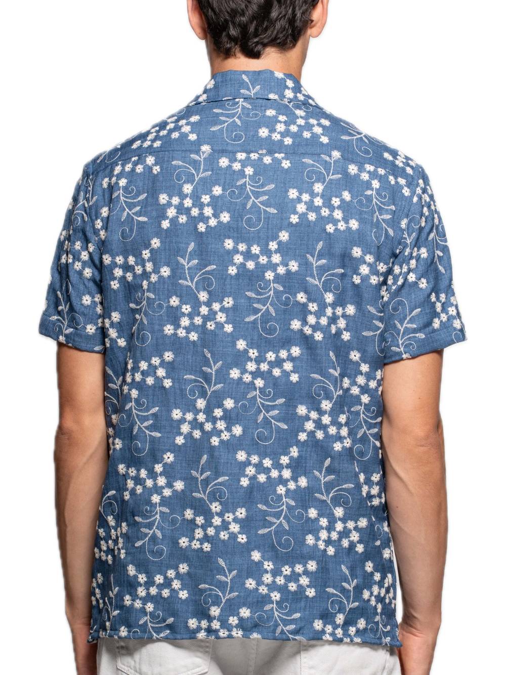 Camicia M/M Sangallo Chambray - Blue — 2