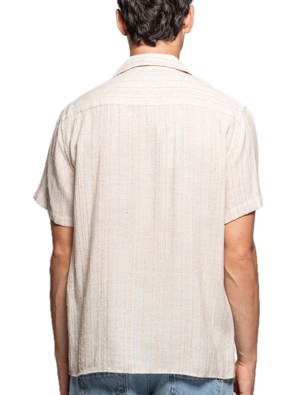 Camicia M/M Riga Jacquard - Beige — 2