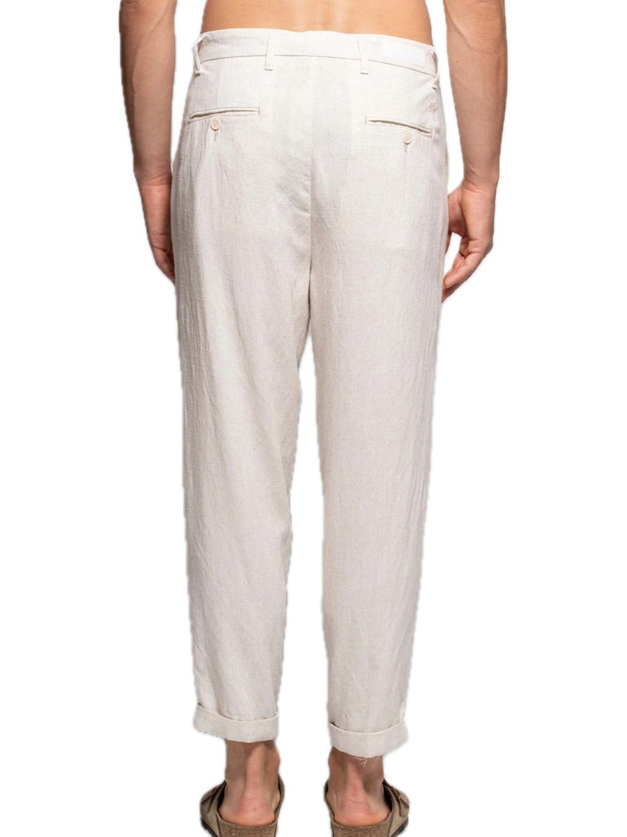 Pantalone Misto Lino - Beige — 2