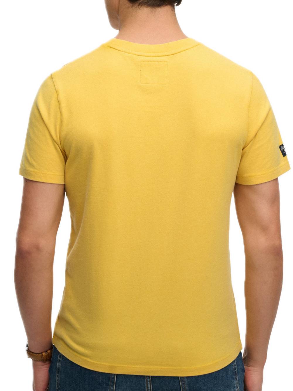 Industry Worker Relaxed Tee - Daffodil Yellow — 2