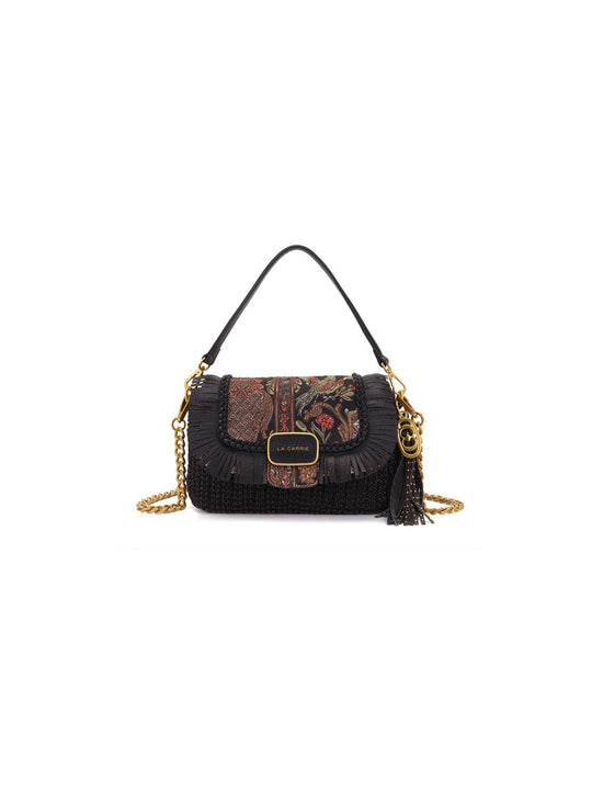 Arabesque Stephy Shoulder Bag Raph Synt Clo - Black