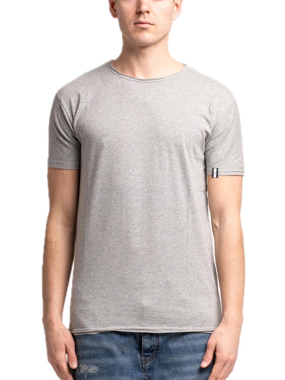 T-shirt Bas. M/m - Grigio Chiaro — 1