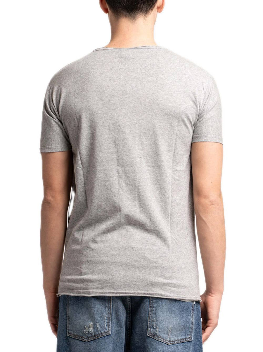 T-shirt Bas. M/m - Grigio Chiaro — 2