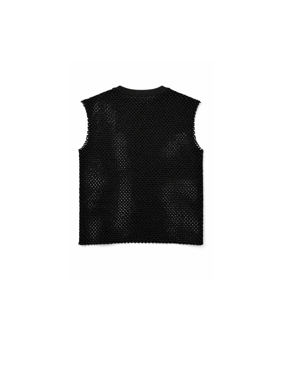 Net Vest - Black — 2