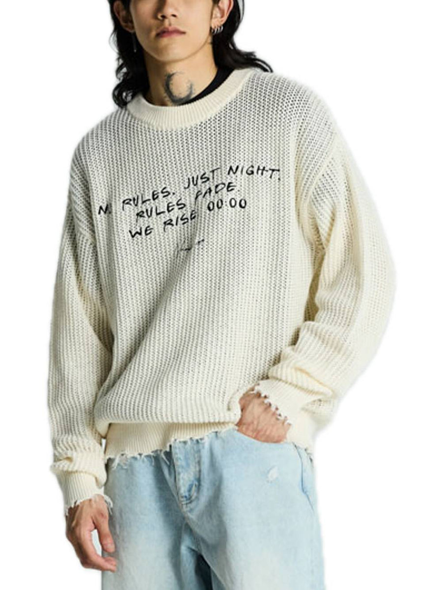 No Rules Knitwear - Off White